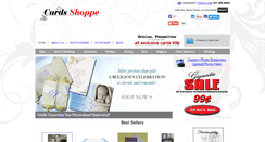 Desktop Screenshot of cardsshoppe.com